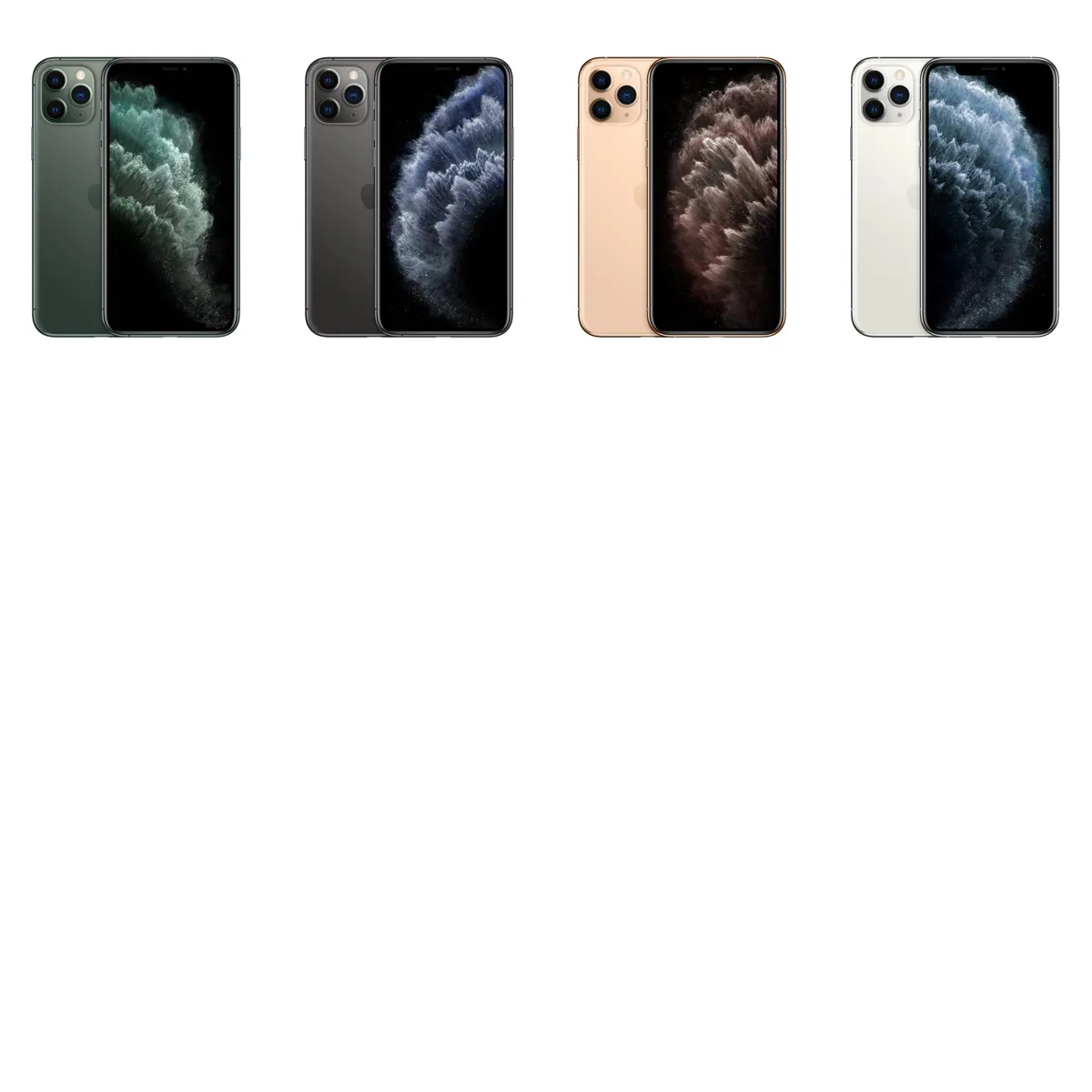 Bộ sưu tập màu iPhone 11 Pro MDM Lock
