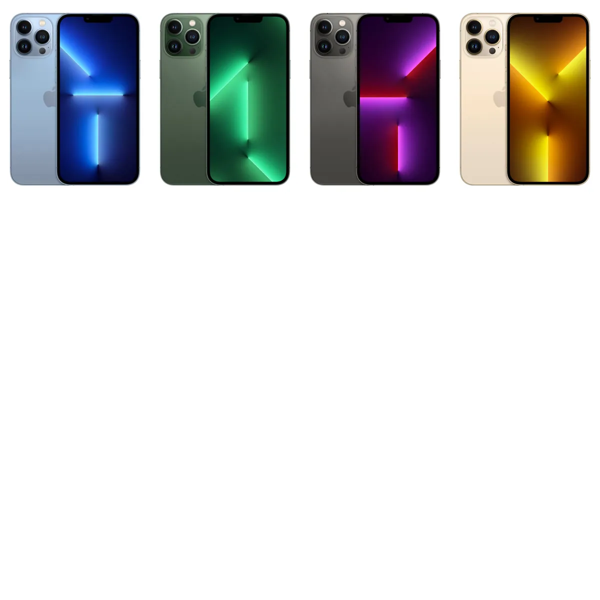 Bộ sưu tập màu iPhone 13 Pro Max MDM Lock