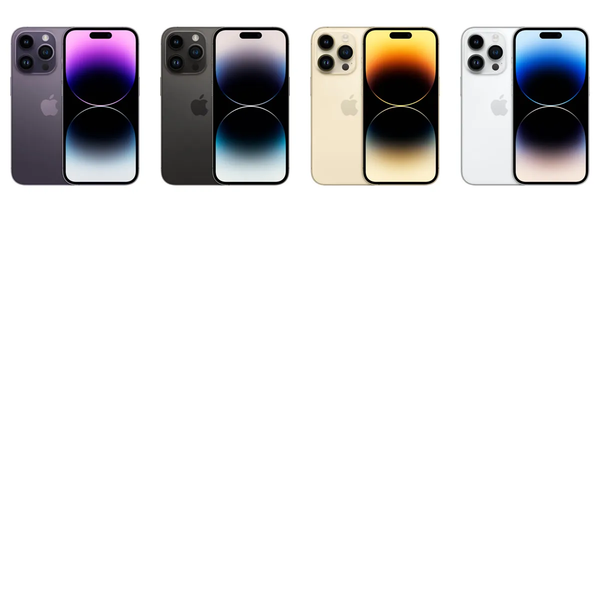 Bộ sưu tập màu iPhone 14 Pro MDM Lock