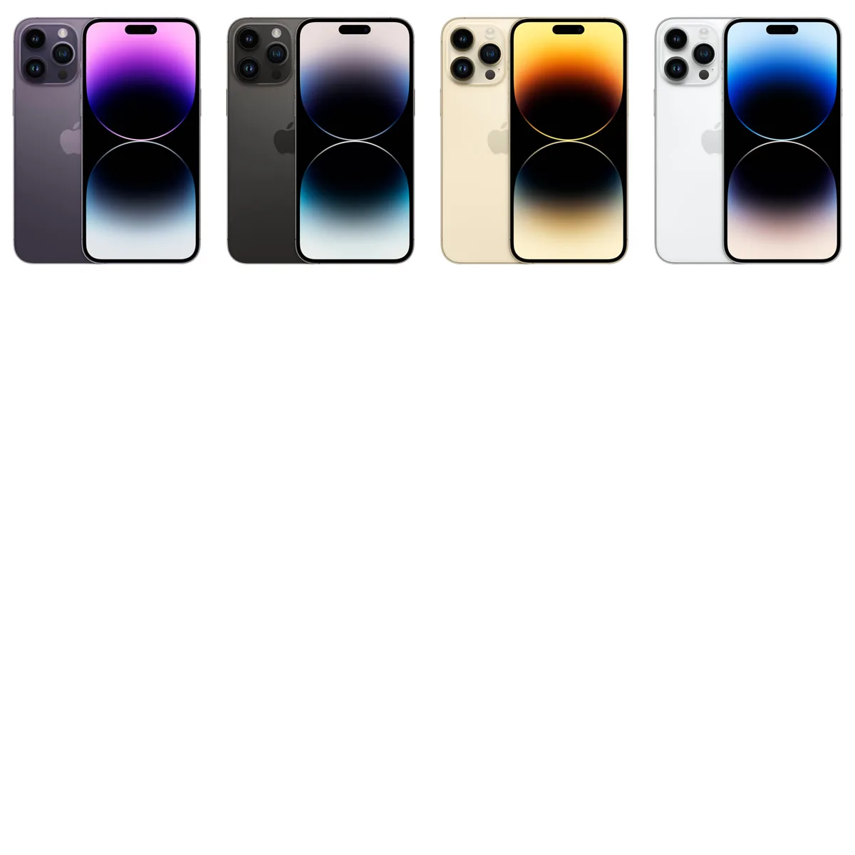 Bộ sưu tập màu iPhone 14 Pro Max MDM