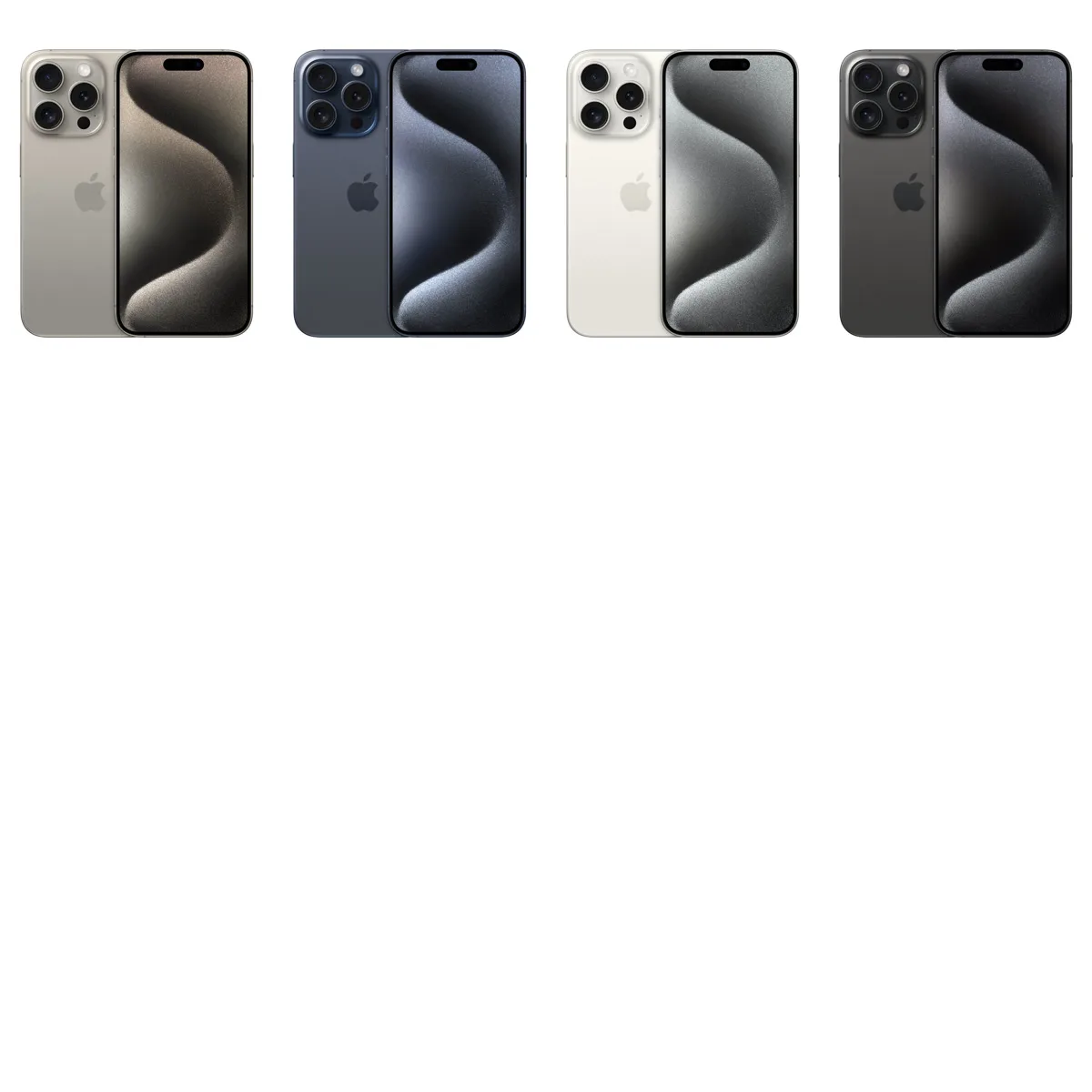 Bộ sưu tập màu iPhone 15 Pro MDM Lock