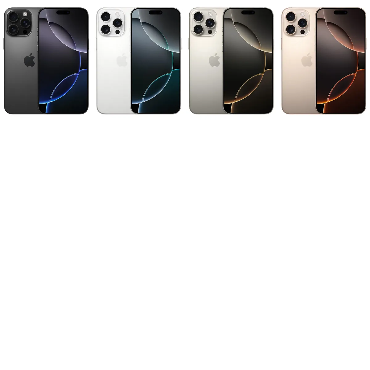 Bộ sưu tập màu iPhone 16 Pro Max MDM Lock